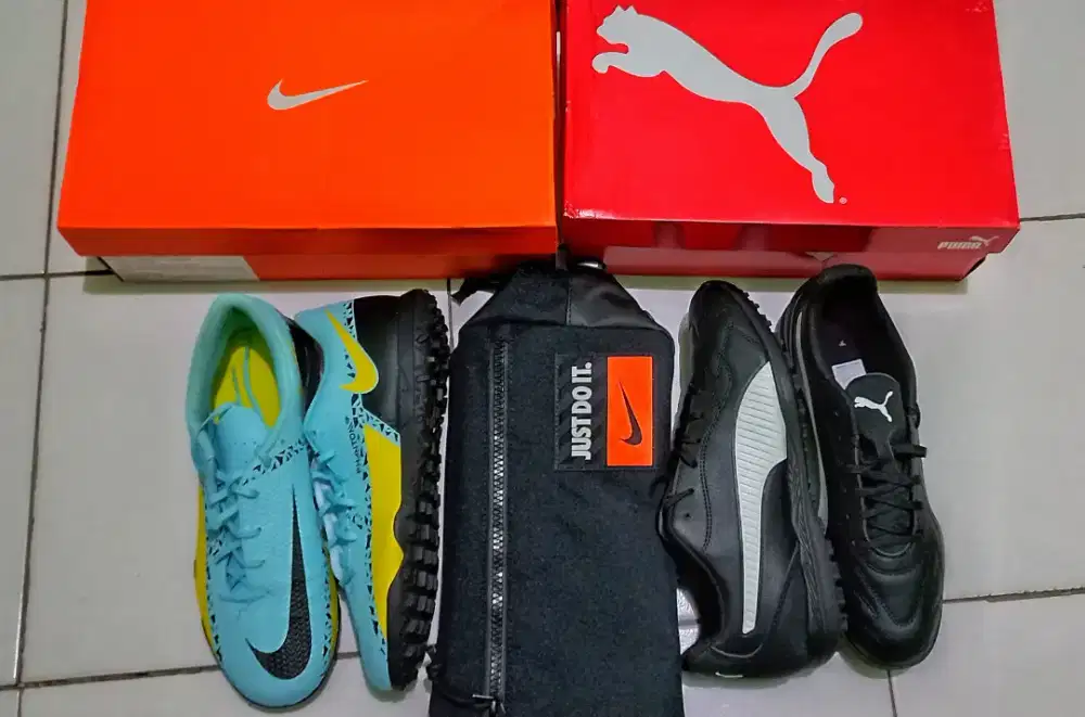 Bundling Sepatu Futsal/mini soccer ukuran 43