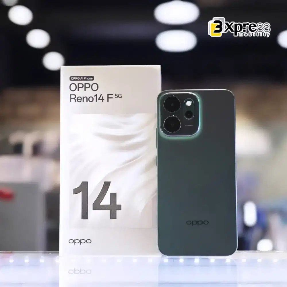 OPPO RENO14F 5G 24/256 NEW, BISA TUKAR TAMBAH