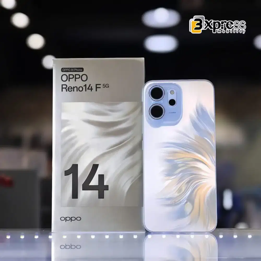 OPPO RENO14F 5G 24/512 NEW, BISA TUKAR TAMBAH