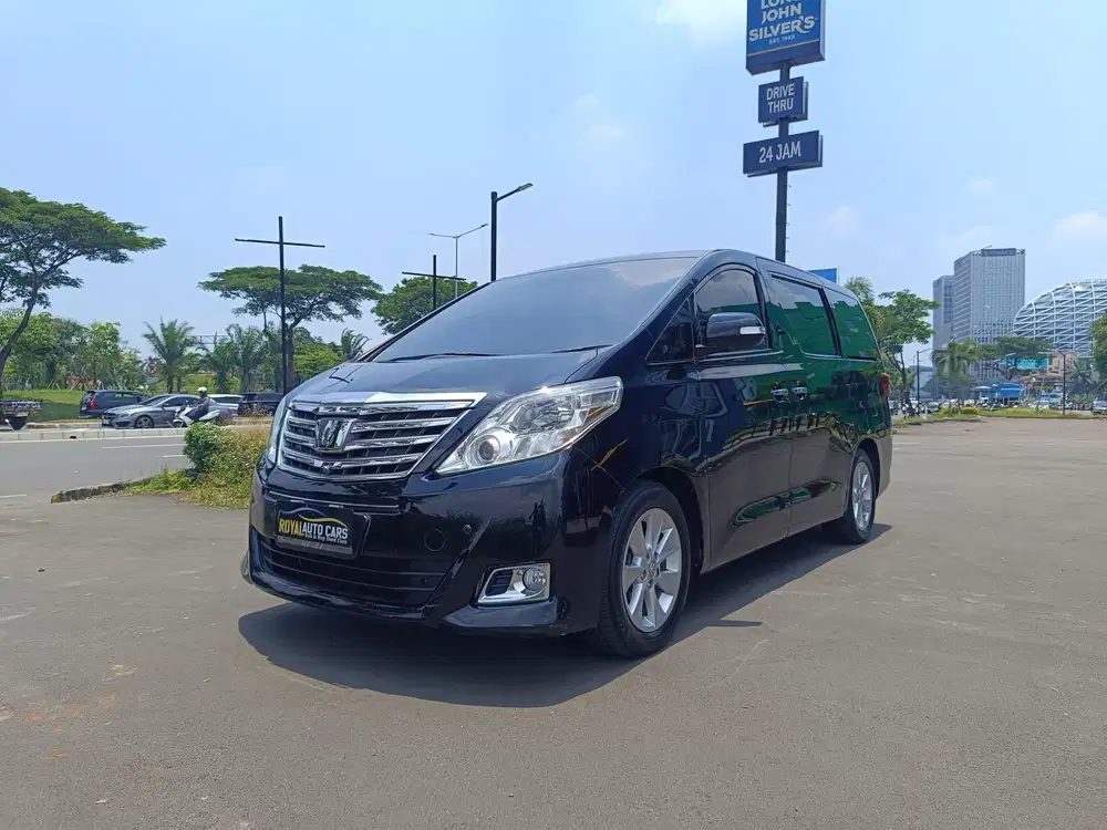 Tdp1jt JUALCEPAT! Toyota Alphard 2.4 G 2012 BEBAS TABRAK BANJIR
