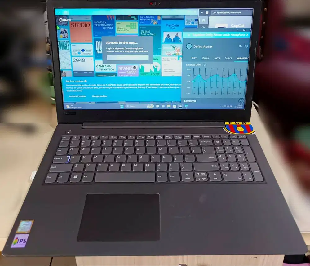 LAPTOP LENOVO V130 SLIM INTEL I3 7020U DDR4 4GB 128GB MULUS