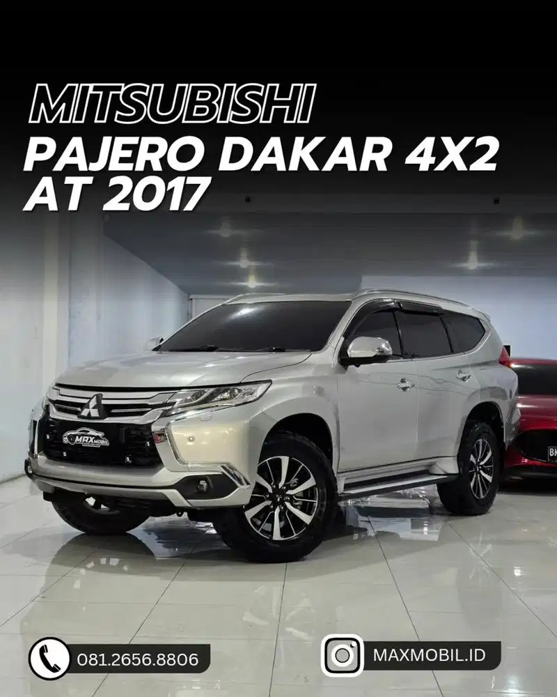 [ODO 89RB‼️] Mistubishi Pajero Sport Dakar AT 2017
