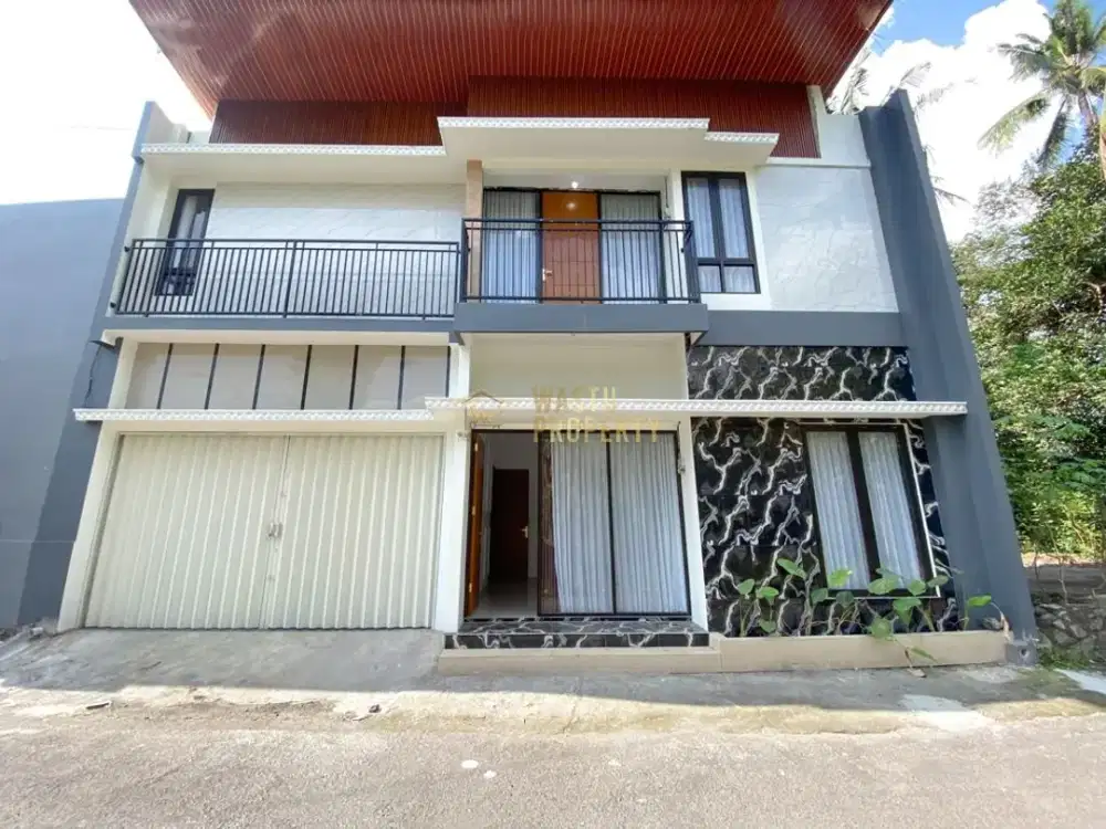 RUMAH SIAP HUNI 2 LANTAI DESIGN KONTEMPORER DI NGAGLIK