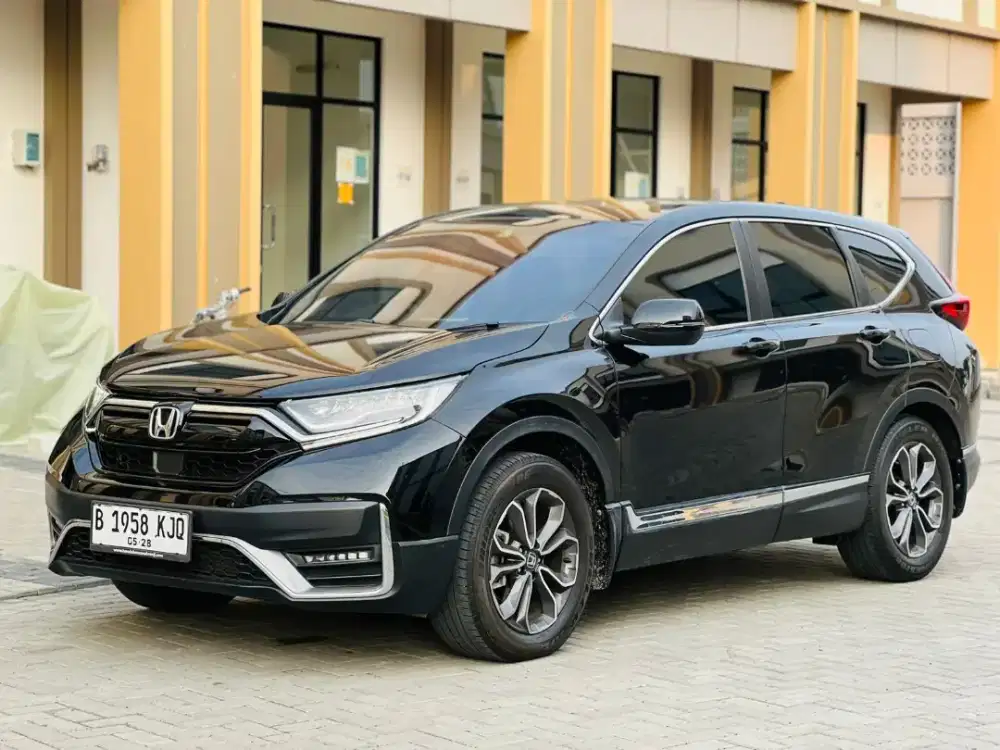 HONDA CR-V 1.5 TURBO PRESTIGE SUNROFT BENSIN WARNA HITAM 2023 /2024