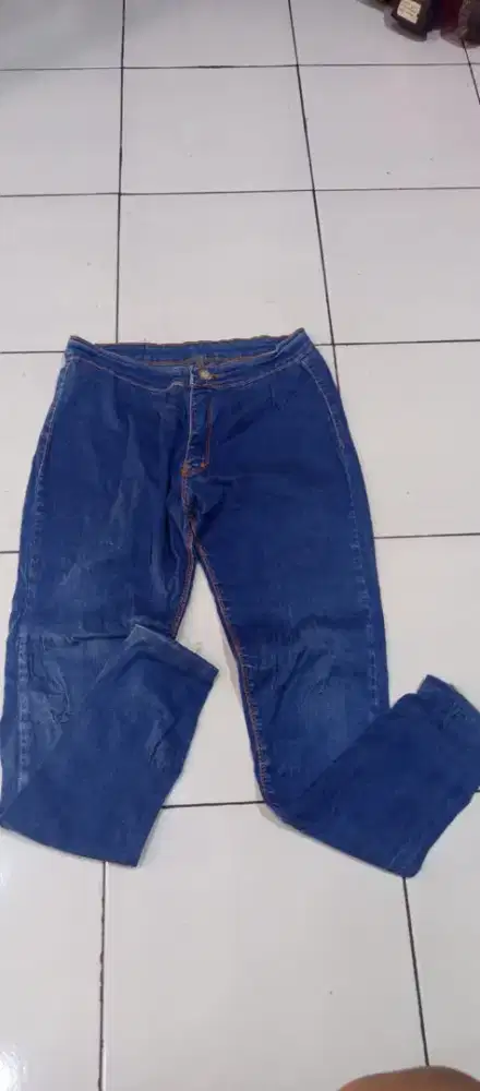 Obral celana jeans cewek HW lp 80an
