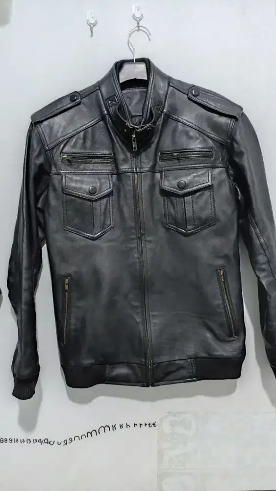 Jaket kulit domba