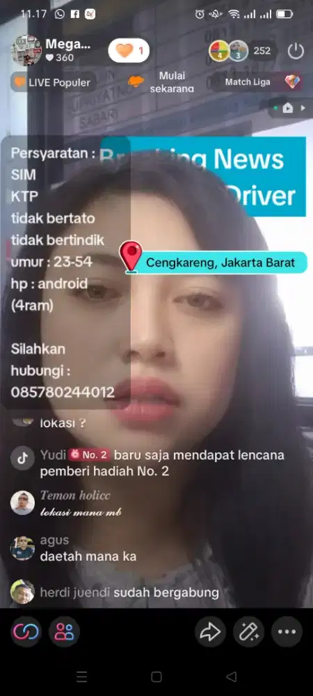 Butuh driver SIM A