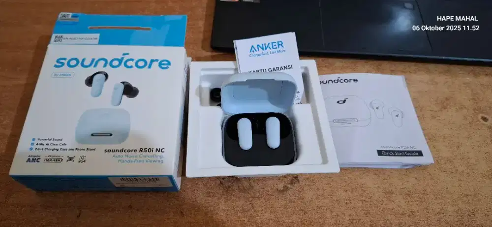 TWS SOUNDCORE R50i NC BARU PAKE SALAH BELI