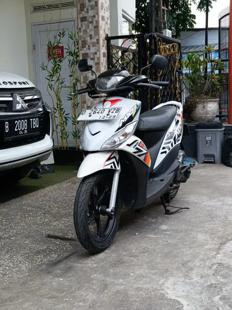 Mio j tahun 2012 pajak isi/tt boleh gan cash lebih bagus