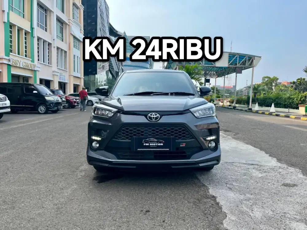 Toyota Raize GR Turbo 2023 AT 1.0, Km 24Ribu, Pajak Panjang