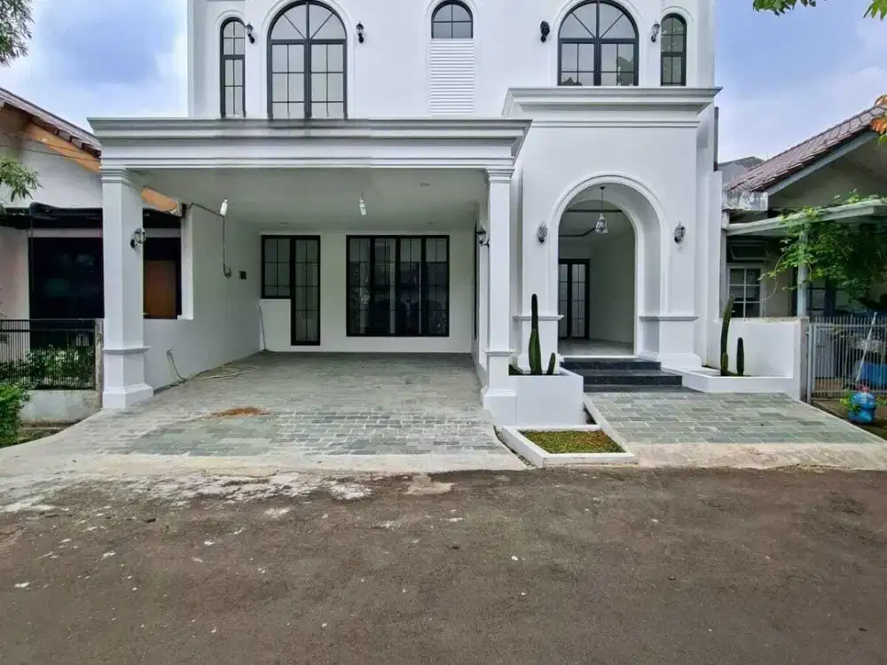 Turun Harga! Dijual Rumah Modern Classic Exclusive Cluster di Bintaro