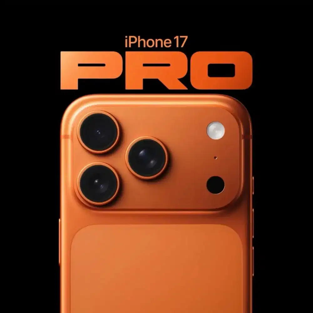 Iphone 17 Pro dan max resmi