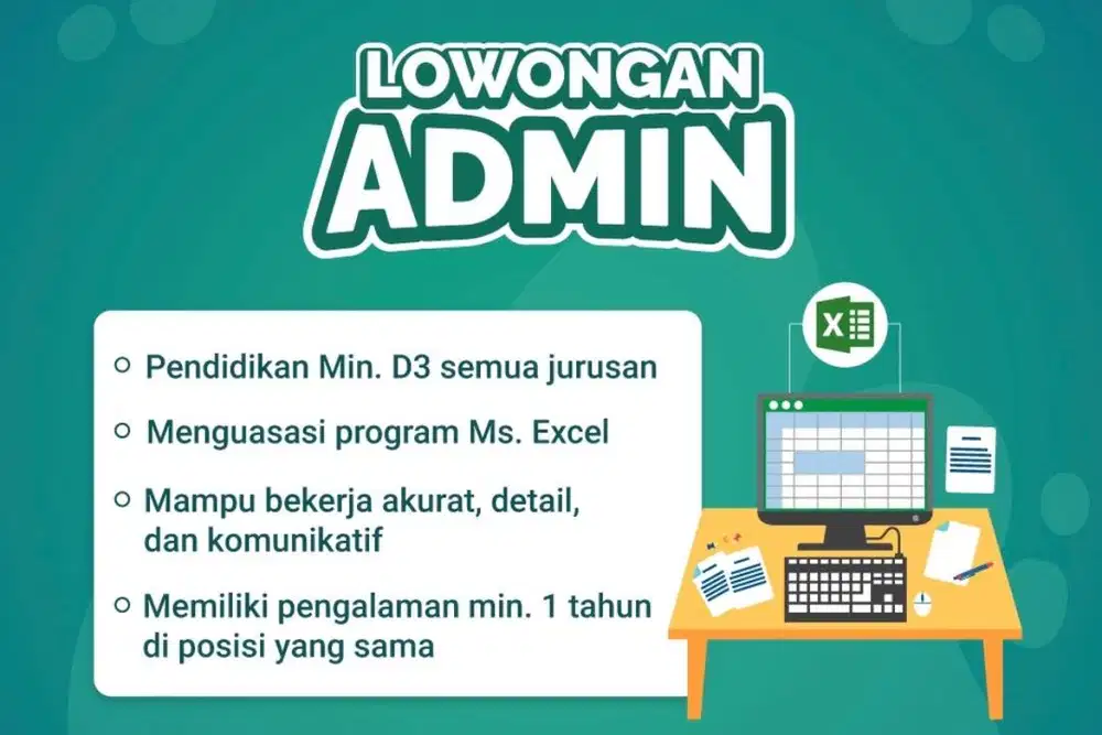 Admin, personal assistant, dan serabutan