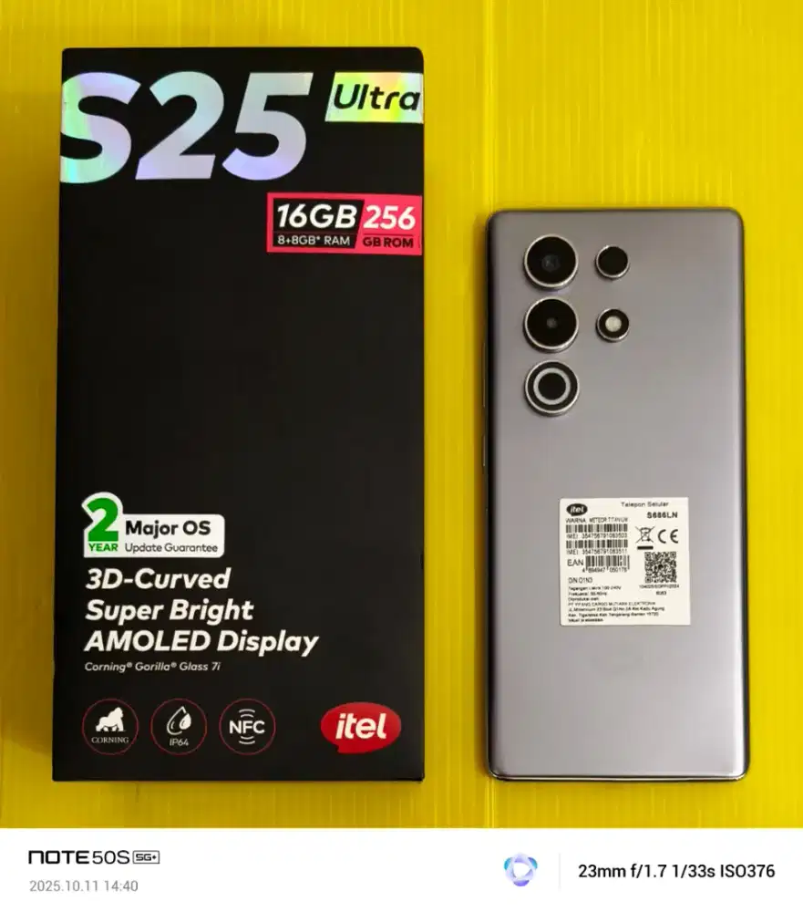 ITEL S23 PLUS 8/256GB