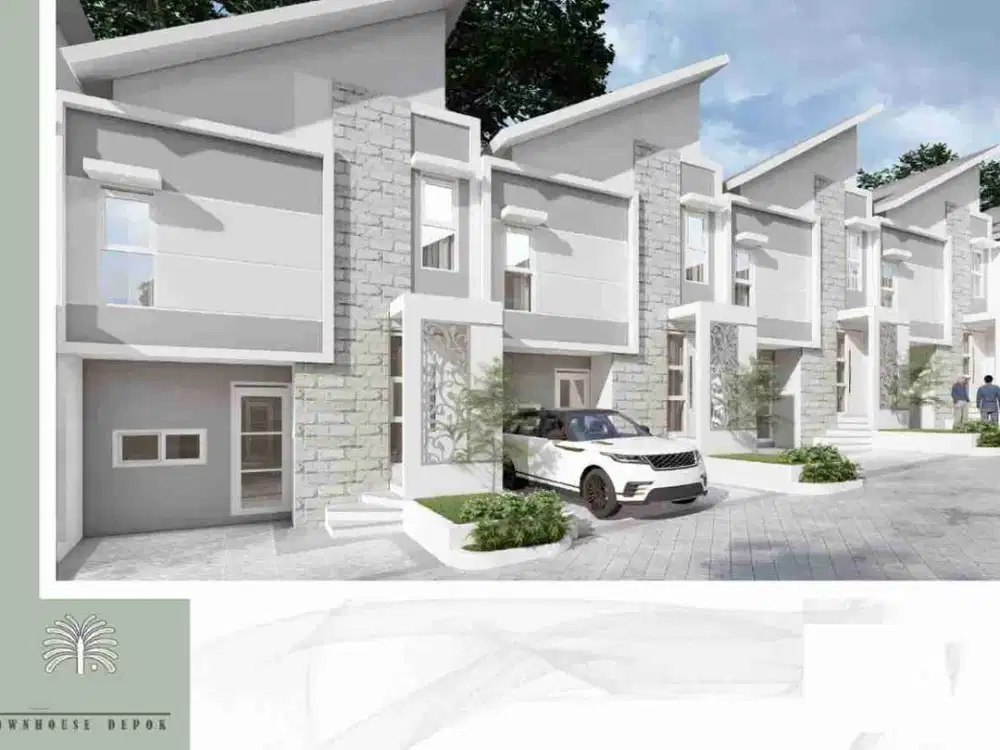 Town house Pancoran mas 3 kamar tidur KPR strategis ke stasiun Depok lama dan baru dan exit tol kukusan Depok