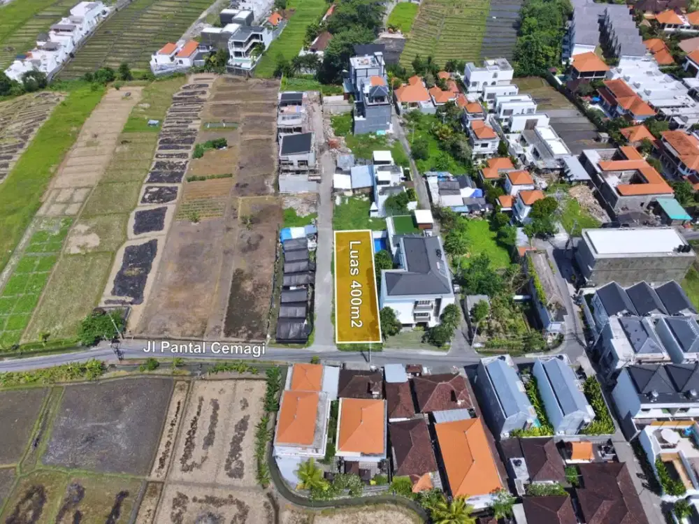 Tanah Komersial di Kawasan Wisata Pantai Cemagi, Bali