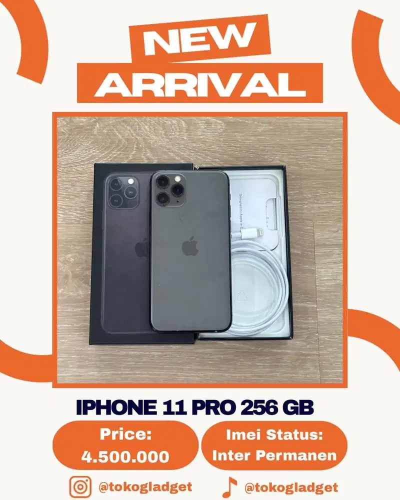 iPhone 11 Pro 256 Gb ex INTER PERMANEN (whitelist)