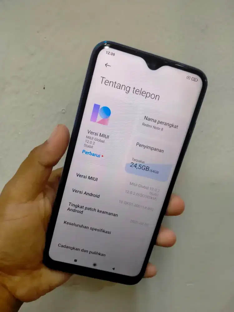 HP XIAOMI REDMI NOTE 8 RAM 4/64GB
