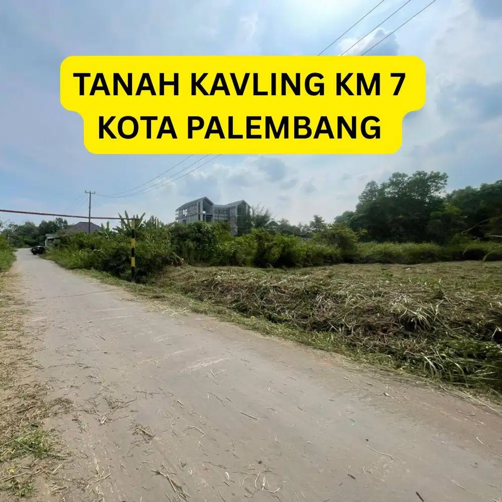 JUAL TANAH KAVLING TALANG BURUK KM 7 PALEMBANG