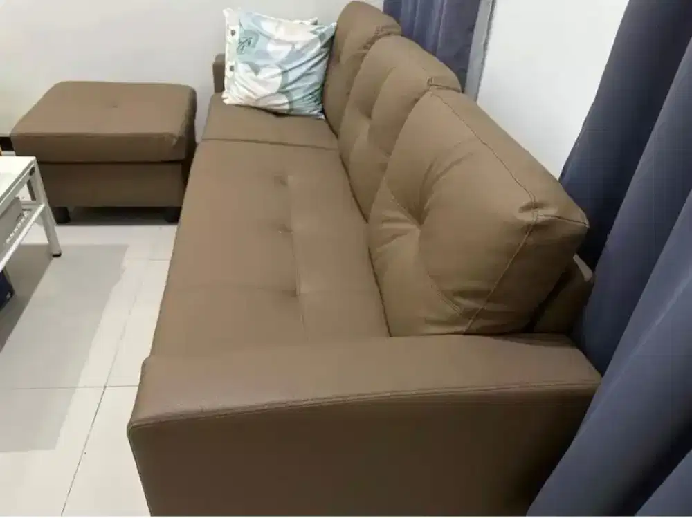 Sofa selma bahan kulit bagus