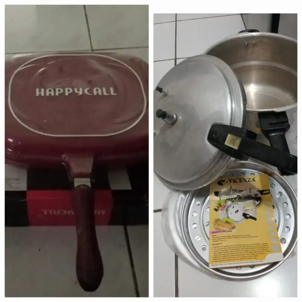 DIJUAL Happy Call dan Panci Presto Vicenza
