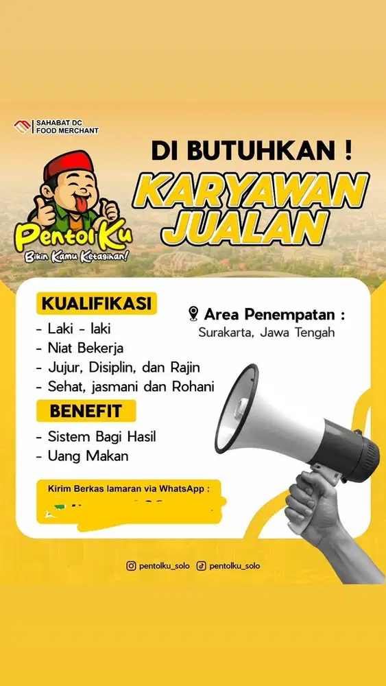 LOKER JAGA PENTOL
