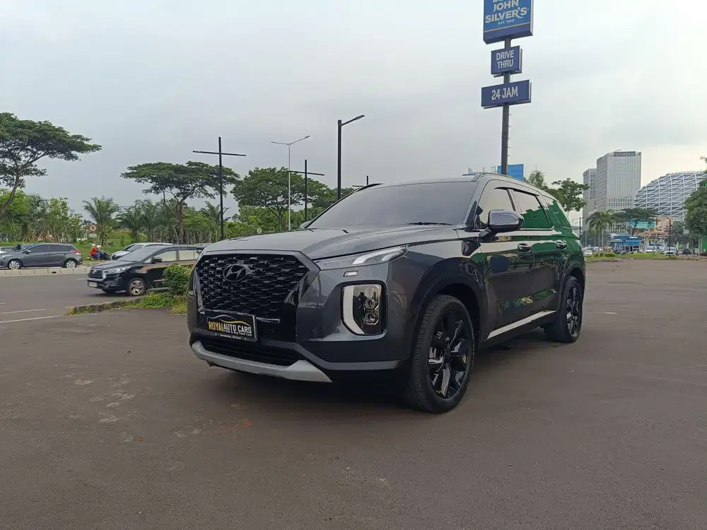 LOW KM SERVICE RECORD! Hyundai Palisade 2.2 Signature 2021 SIAP PAKAI