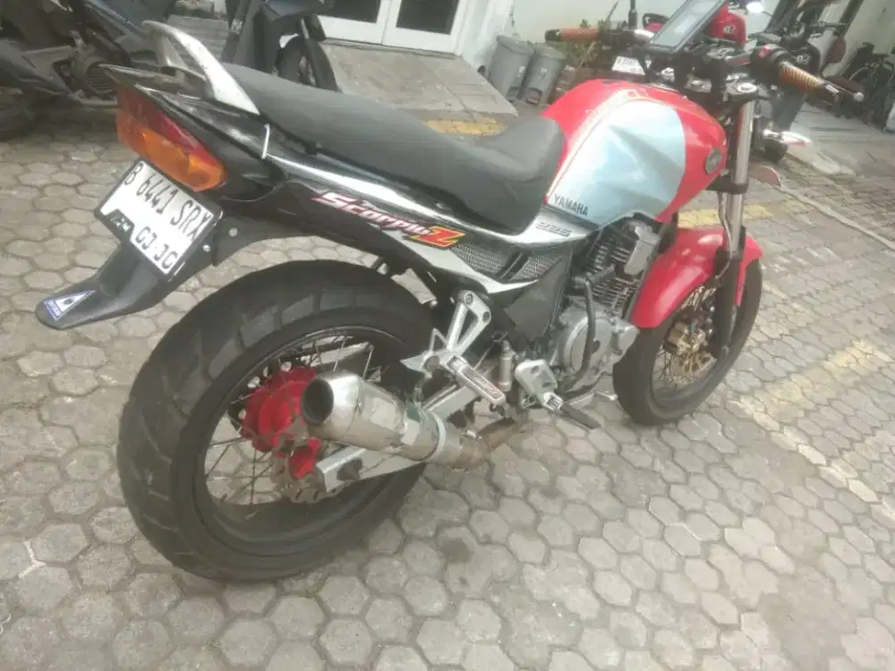 Di jual motor yamaha scorpin z th 2008
