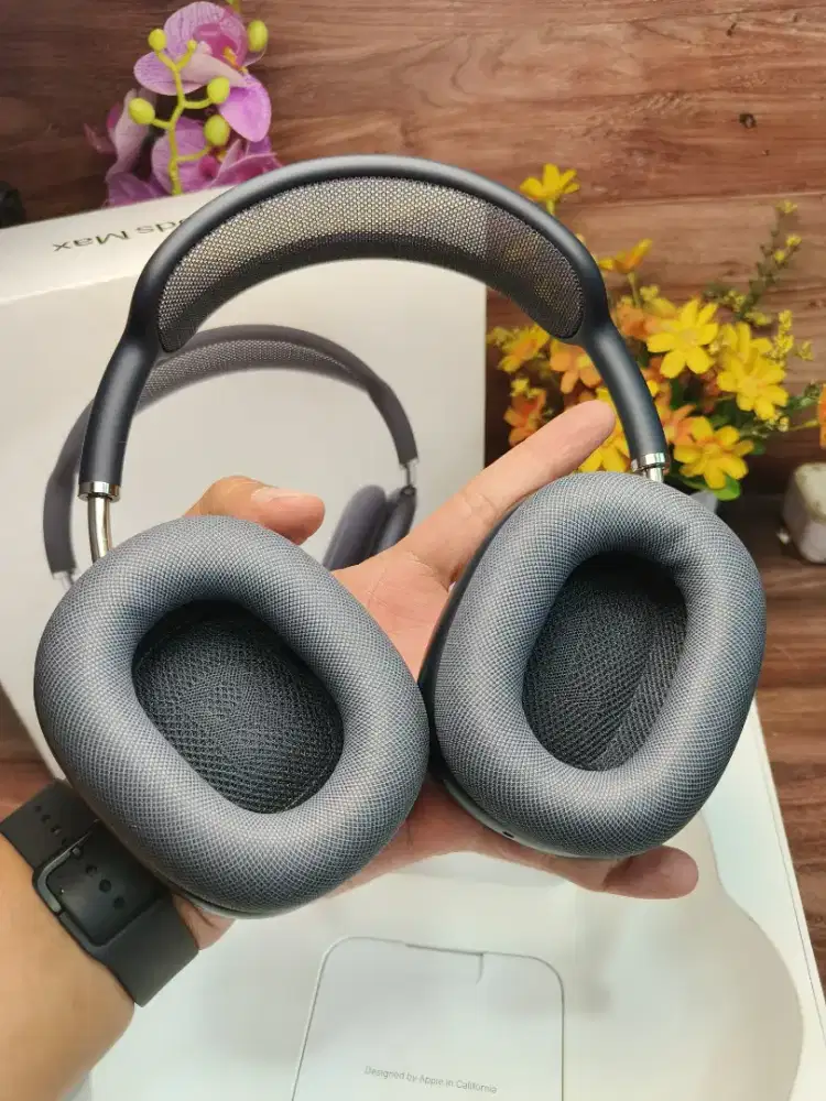 Airpod max 2024 usb c grey mulus 99% fullset original garansi