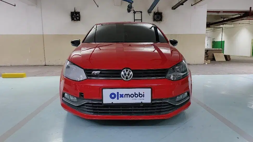 TDP 6,JT Volkswagen Polo 1.2 TSI Bensin-AT Merah 2016