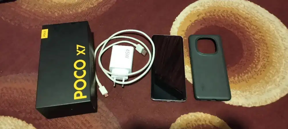 Poco X7 5g fullset no minus masih ada garansi resmi panjang