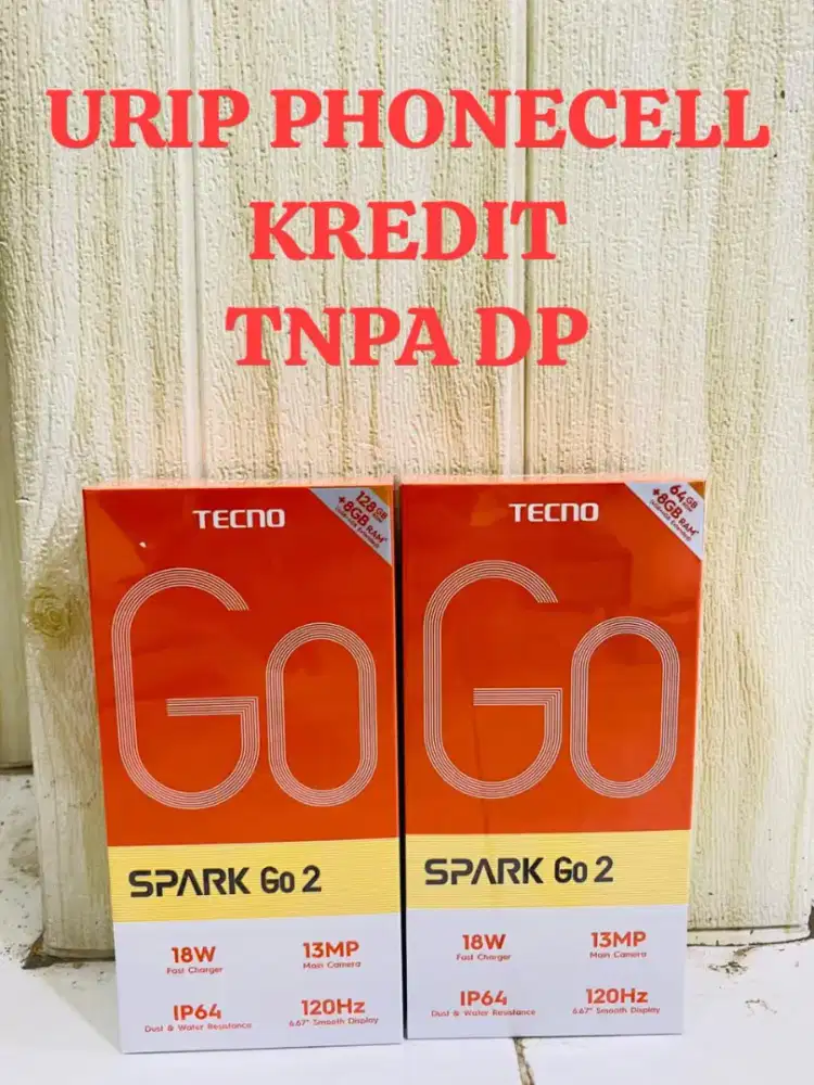 TECNO SPARK GO 2 4/64GB GARANSI RESMI