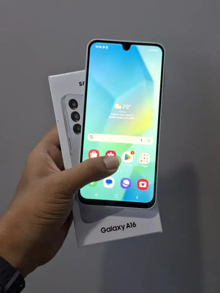 Samsung A16 8/128 free adaptor mulus fullset