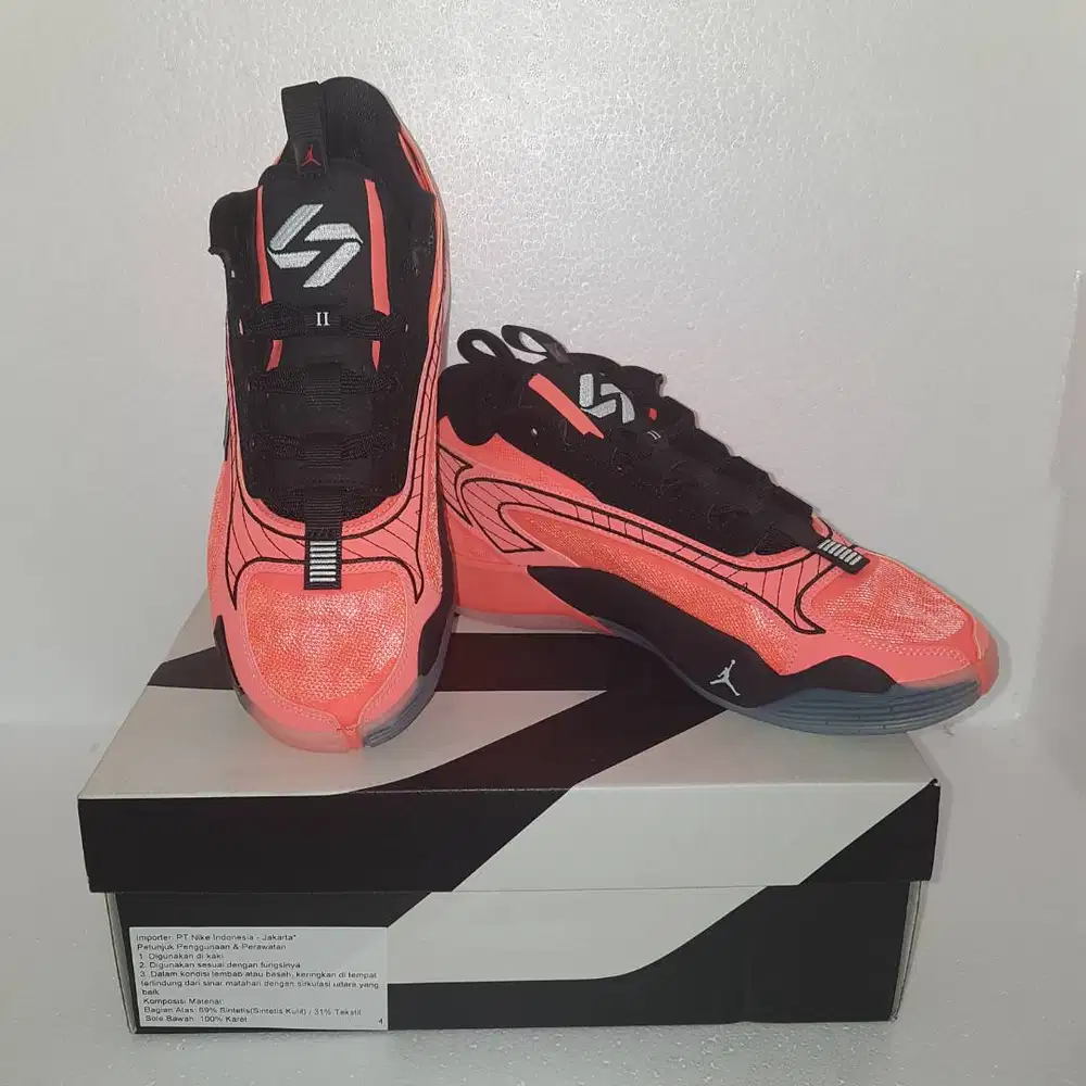 SEPATU BASKET AIR JORDAN LUKA 2 PF LAVA SIZE 41 PRIA MALE ORIGINAL NEW