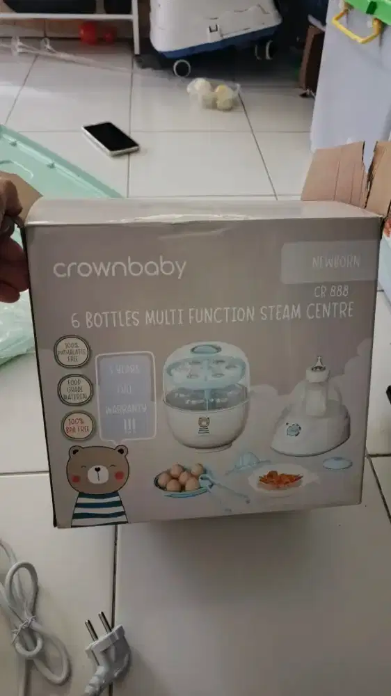 sterilizer botol susu bayi multi fungsi