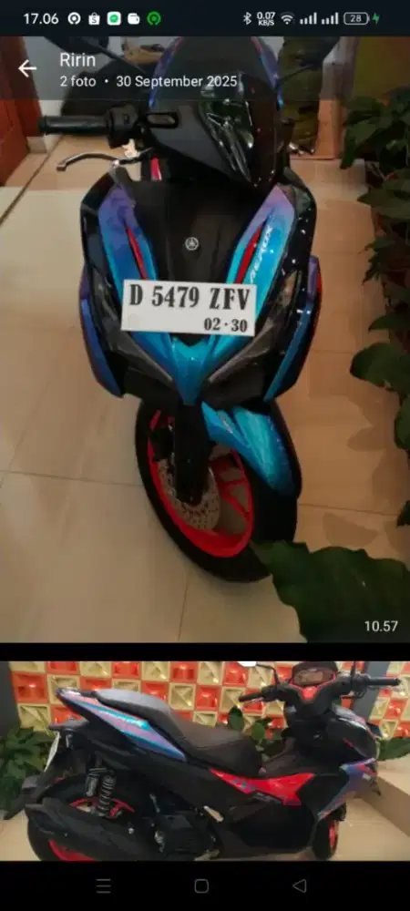 Aerox cyber city ABS 2025