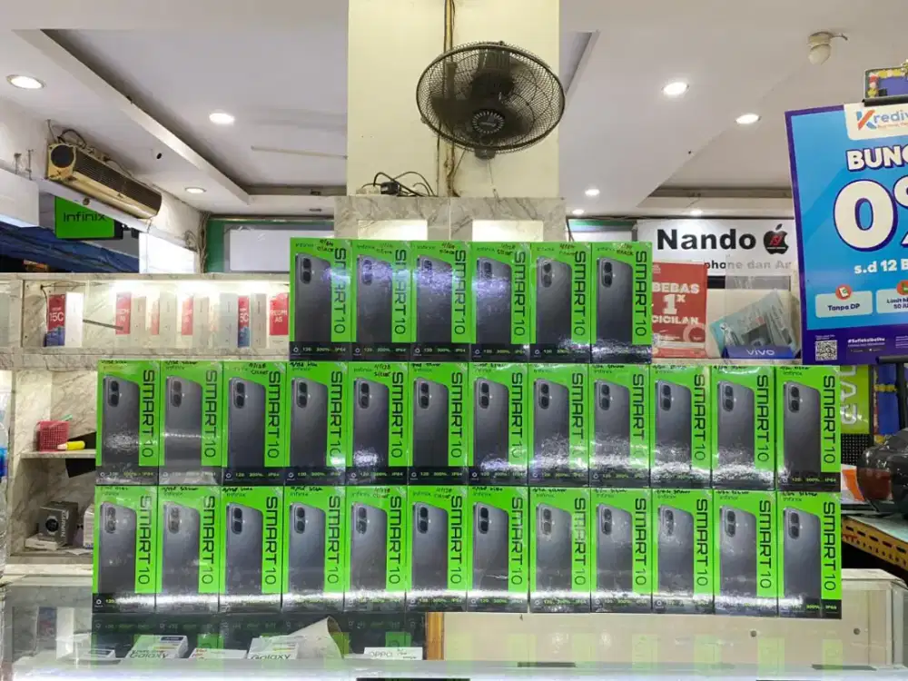 READY STOCK NEW INFINIK SMART 10 4/64GB GARANSI RESMI