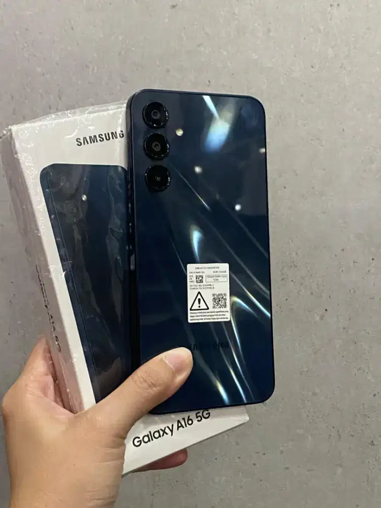 second samsung a16 5g 8/256gb 2.7jt ex display no batok