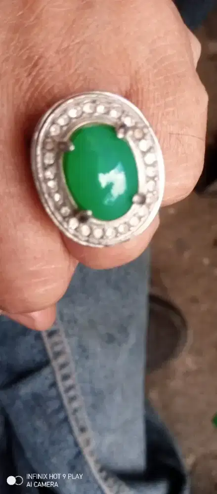 Cincin jamrut ring 8