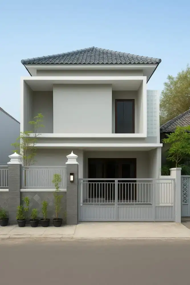 Rumah siap bangun murah 2 lantai utara Jogja bay Maguwoharjo