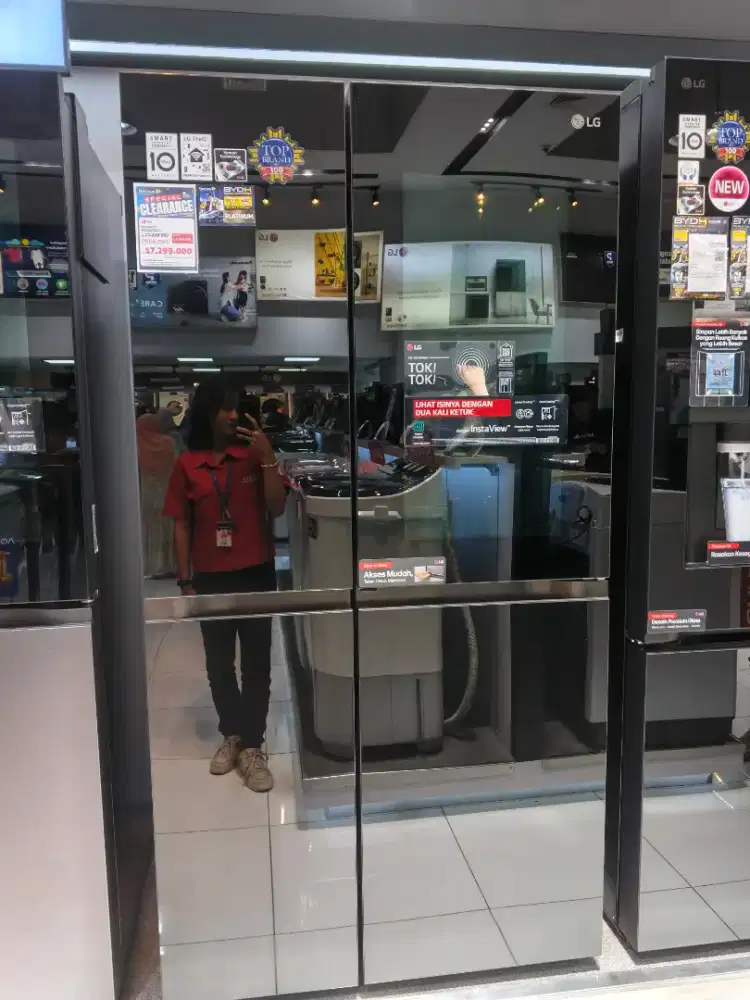 Jual Kulkas LG Side by Side GC-Q257SGVL
