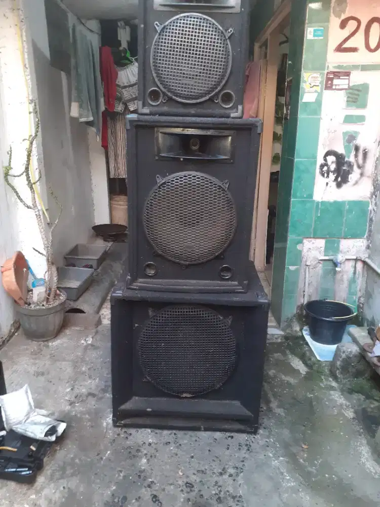 Sound sistem siap pakai bisa di tes