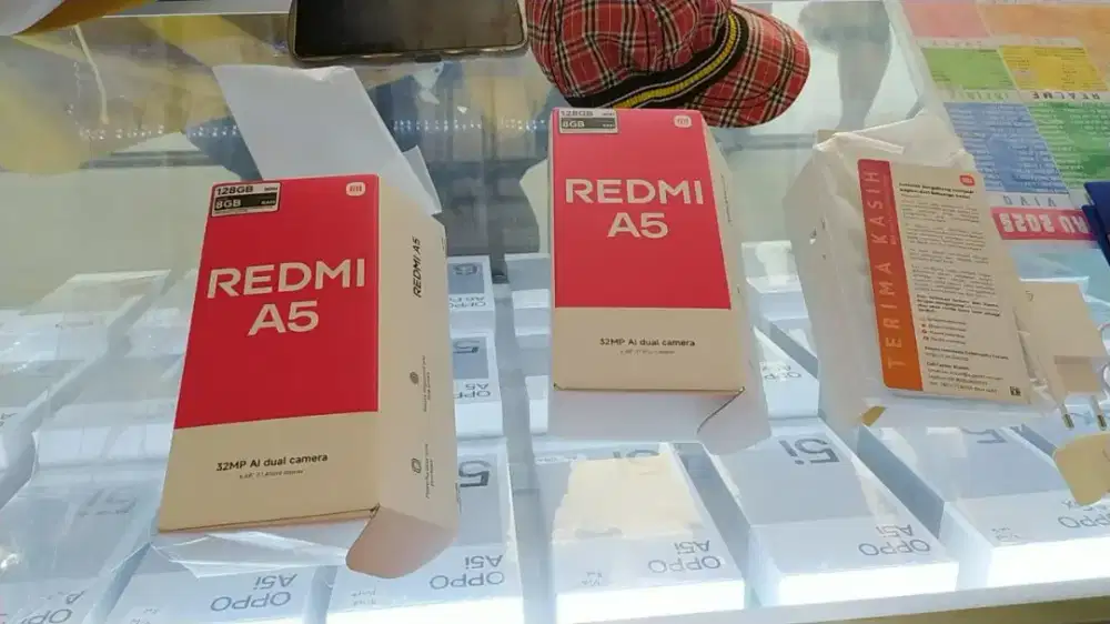 REDMI A5 RAM 4GB+4GB INTERNAL 128GB