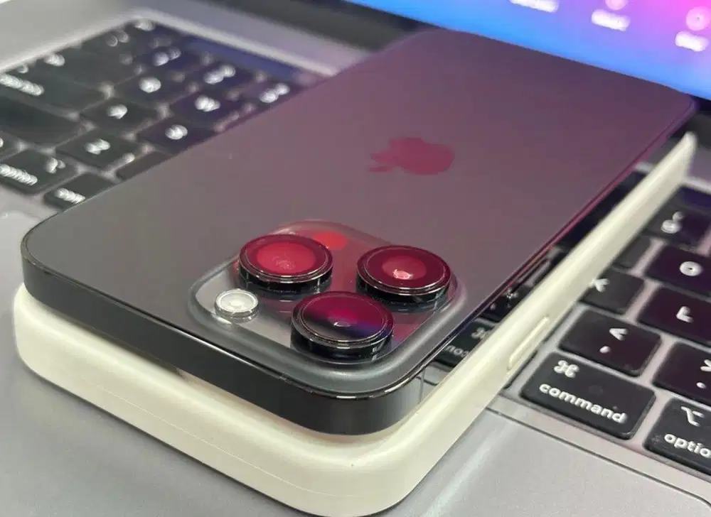 Iphone 14 Pro Max 256 Ibox Body Mulus 99% Banyak Bonus Case Ori Apple