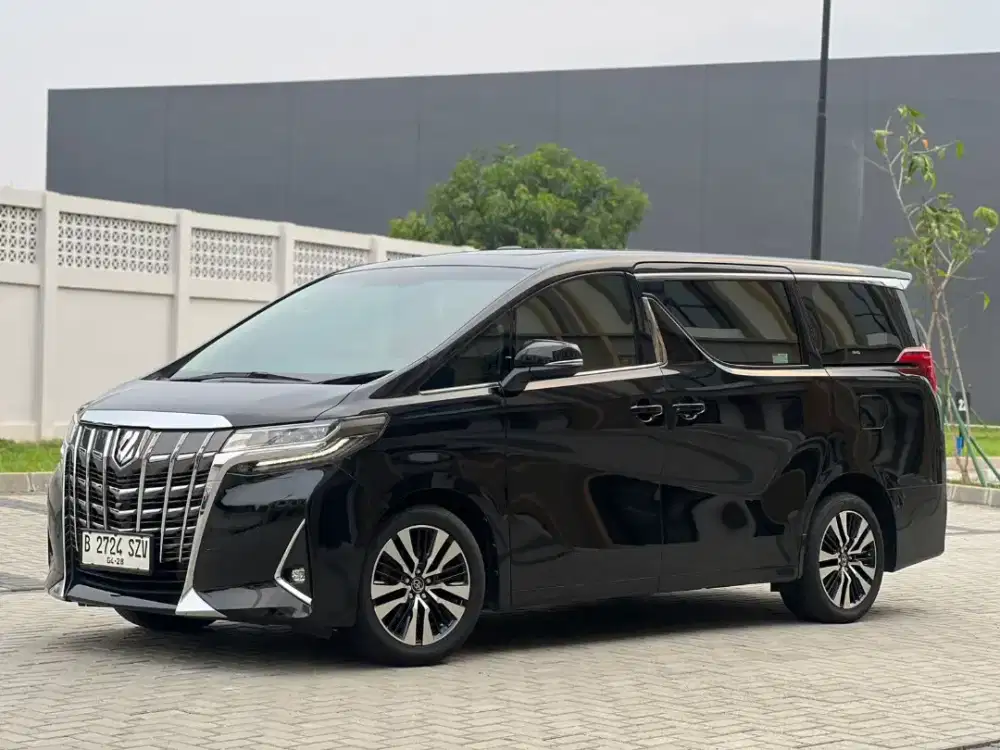 Toyota ALPHARD 2.5 G ATPM AUTOMATIC BENSIN 2018 /2019 Warna Hitam