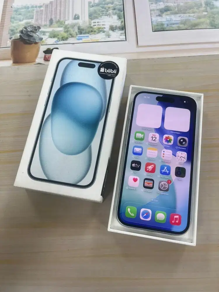 IPHONE 15 128 SECOND IBOX FULLSET