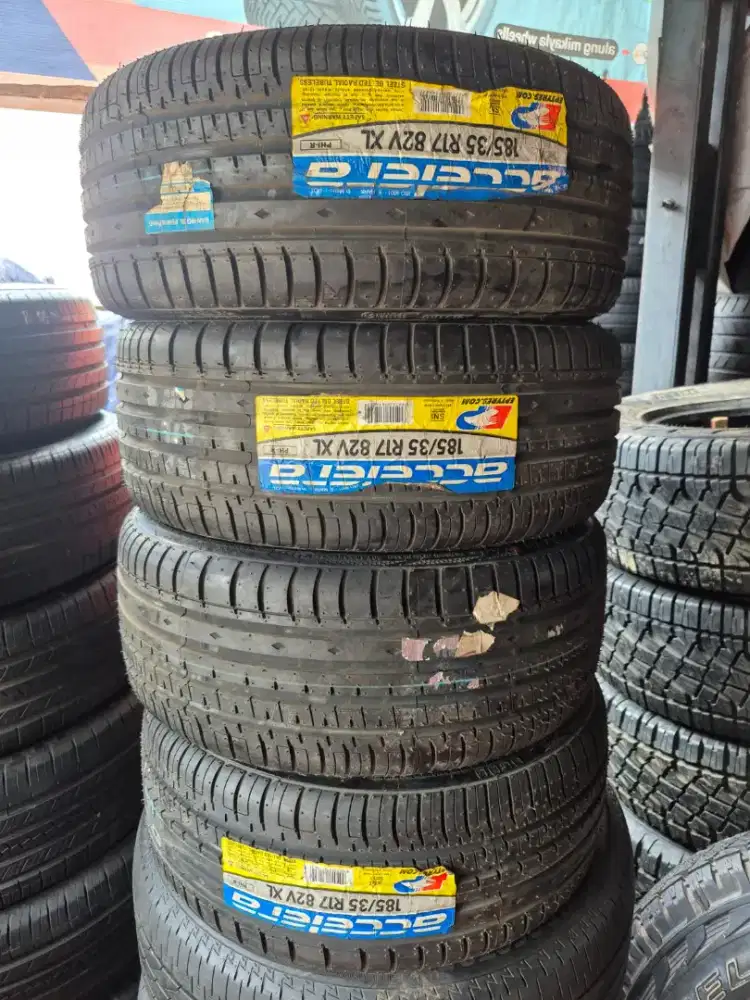 Ban baru nos Acclera phi 185/35 R17 2022..4pcs