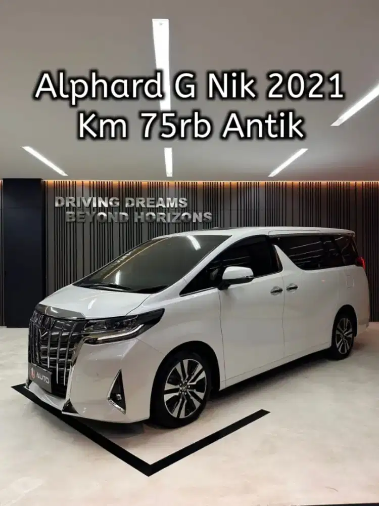 TOYOTA ALPHARD 2.5G TSS ATPM 2021
