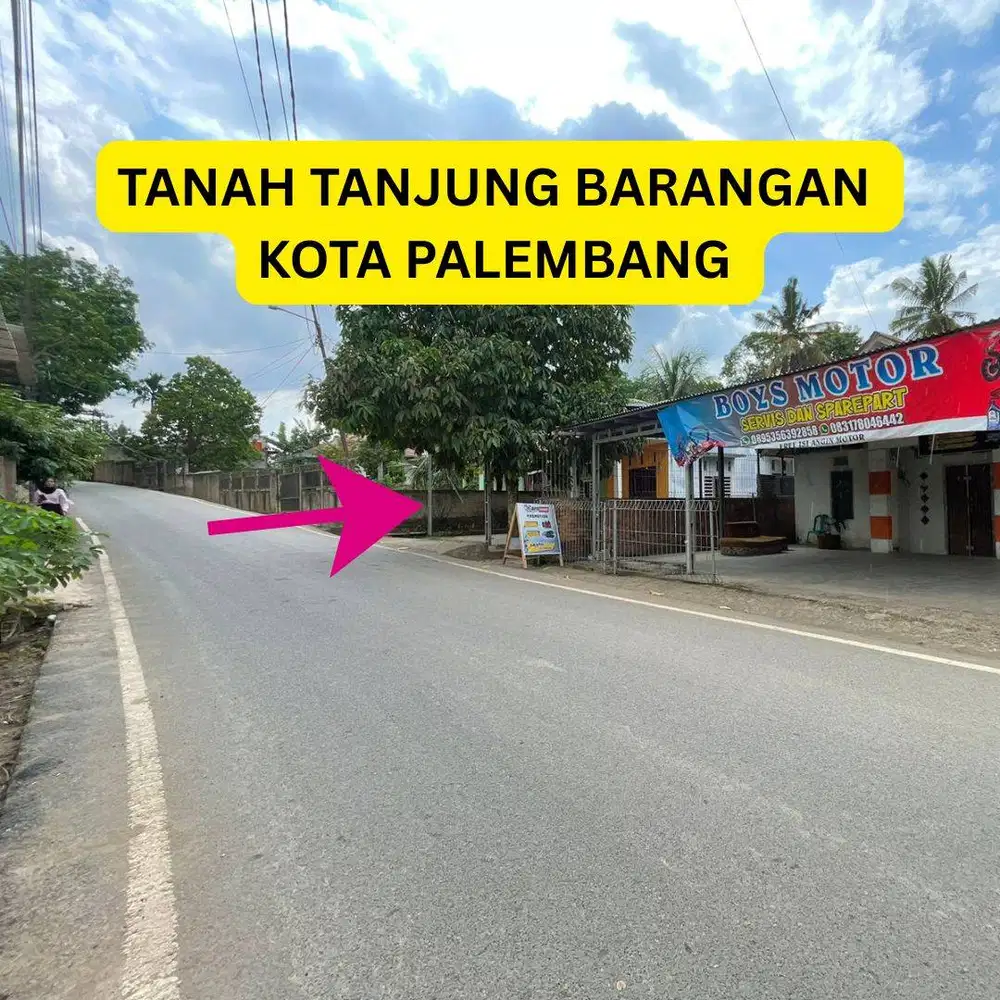 TANAH PINGGIR JALAN SAMPING RUMAH WALIKOTA