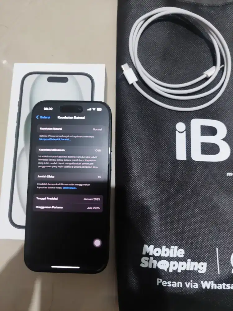 Iphone 15 128 Ibox Garansi 2026
